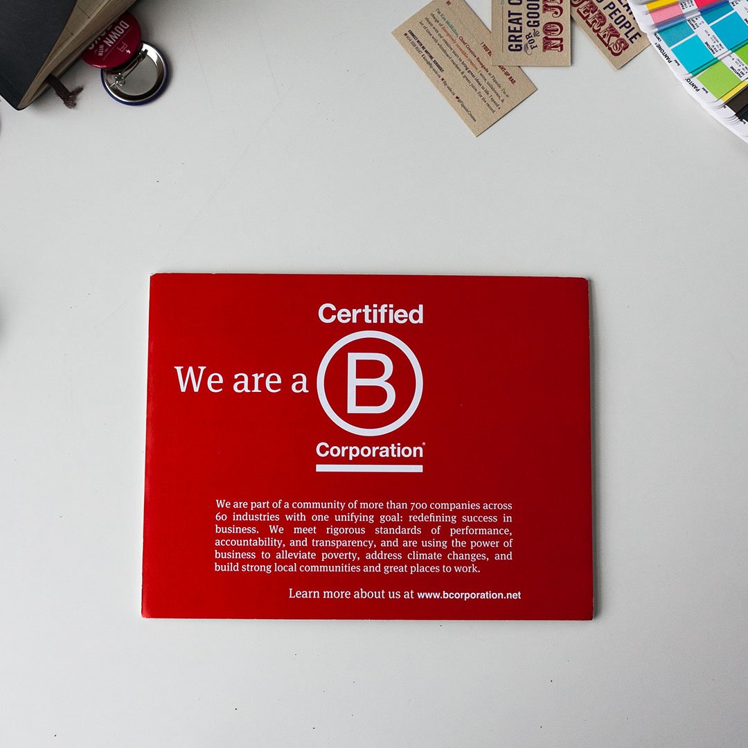 GOOD STUFF // In 2014, we became a #BCorp. It's one of our most meaningful commitments. We choose to use our business as a force for good, even when it'd be easier not to, even when it's an unpopular decision. There is more to business than profit. So so so much more. #chooselove