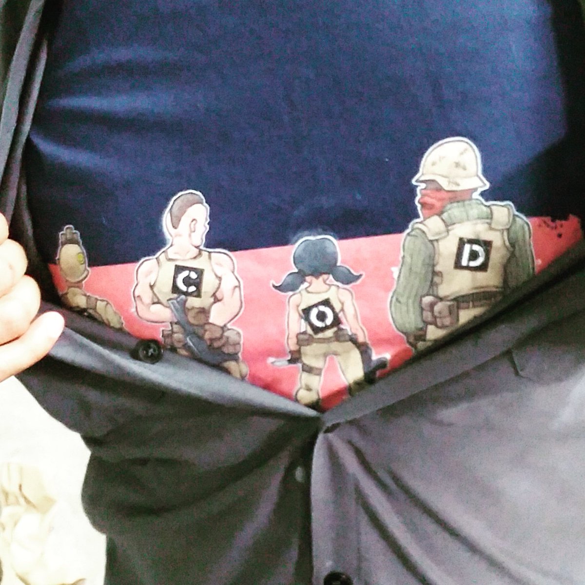 FritoCrash's tweet photo. That moment when your coworker buys one of your gaming shirts to show support. #fcod #fritocrash #streamers #youtuber https://t.co/HamF2BdfUC