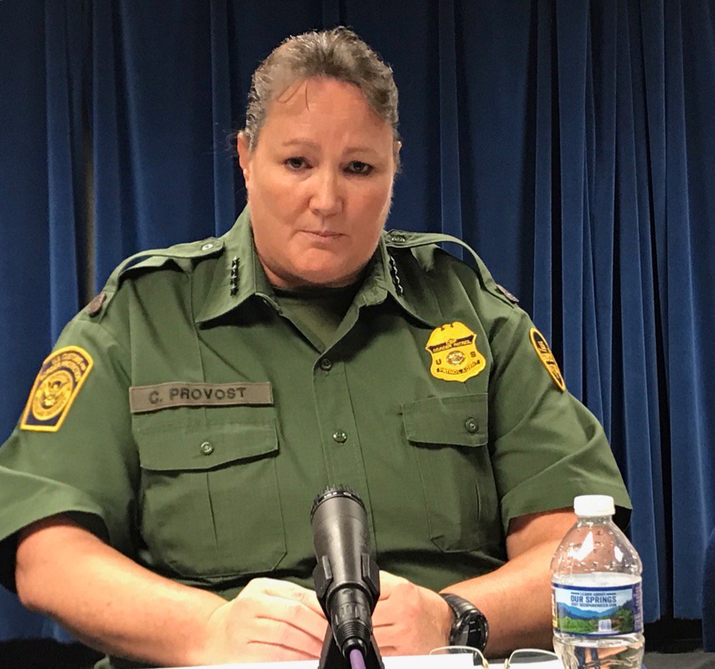 Border Patrol Chief Carla Provost is Lunchlady Doris