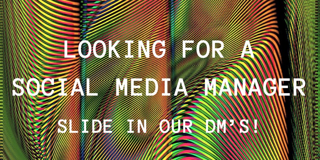 VAM_STUDIO's tweet photo. 🚨VAM is looking for a Social Media Manager! Tag your peeps and DM us 👀📩

#VAM #NowHiring #VAMstudio #SocialMedia #SocialMediaManager https://t.co/kyexxaFgwK