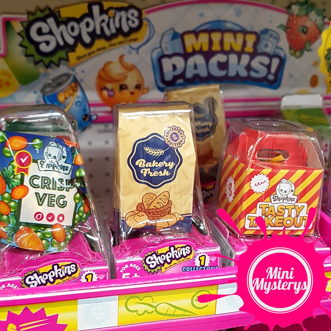 MiniMysterys's tweet photo. I love how #MooseToys have reissued soooooo many classic #Shopkins, in such cute packaging ππ I really want Kooky Cookie πͺ and D'lish Donut π© check out which one we got, and tell us which ones you want π #toys #kookycookie #dlishdonut #hottoys #minimysterys https://t.co/7ThDDMNZc7