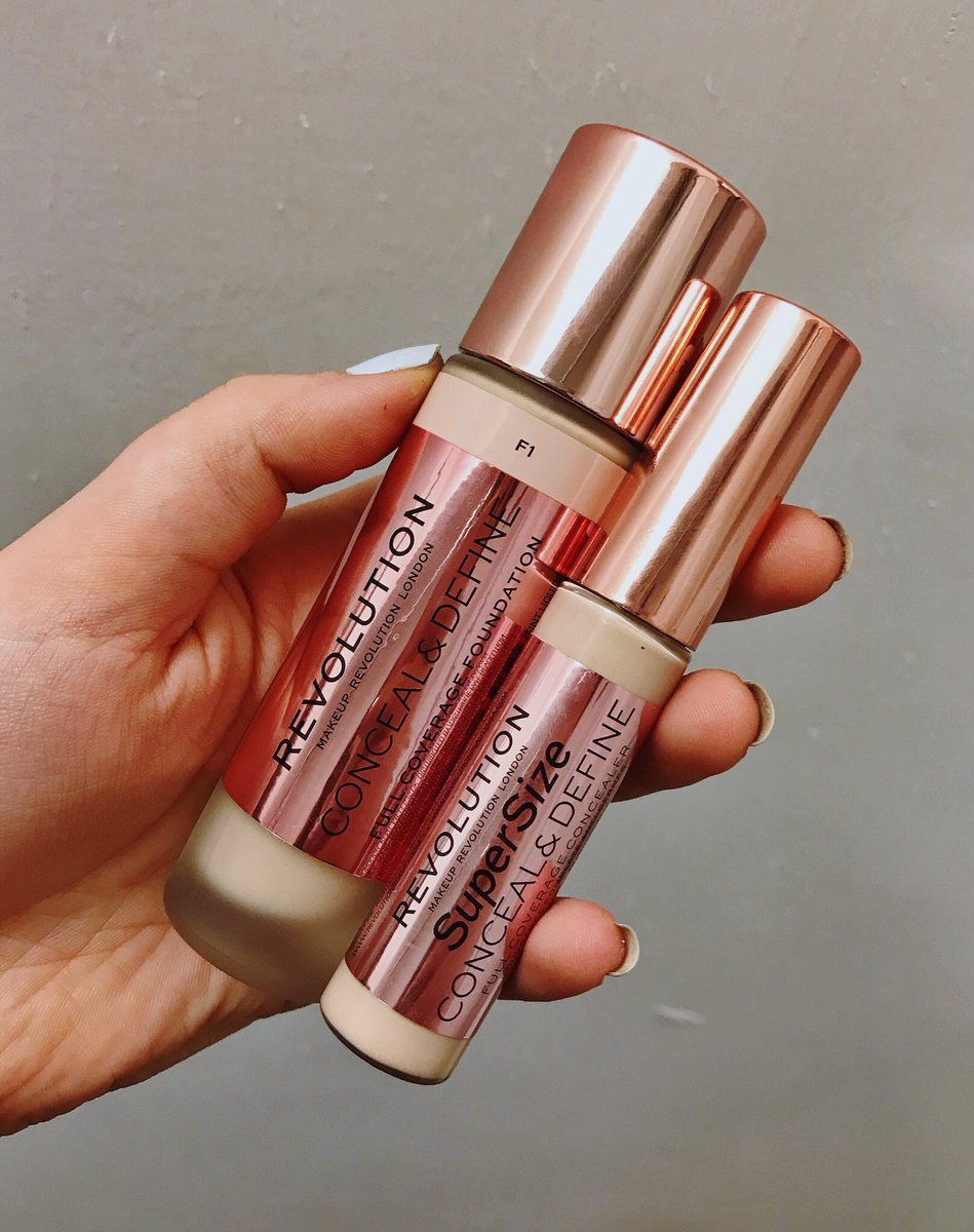 revolution concealer foundation