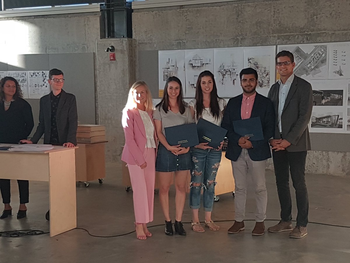 Pierre Zundel 🇺🇦 (@pierrezundel) on Twitter photo Cheryl McEwen presenting the Rob and Cheryl McEwen Graduate Award Scholarships to masters students at the <a href="/McEwenSchool/">McEwen Architecture</a>. Cheryl McEwen presenting the Rob and Cheryl McEwen Graduate Award Scholarships to masters students at the <a href="/McEwenSchool/">McEwen Architecture</a>.