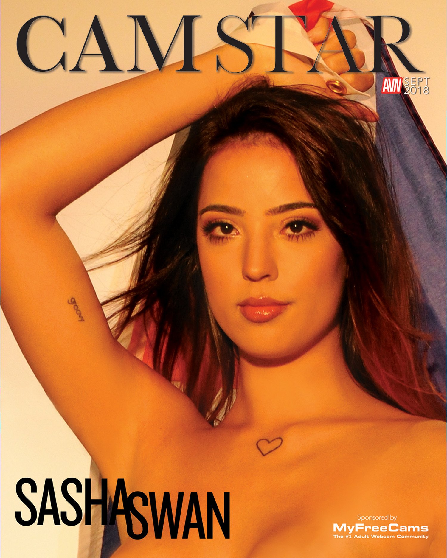 Avn Media Network On Twitter Mfcs Sasha Swan Featured In September Issue Of Camstar T