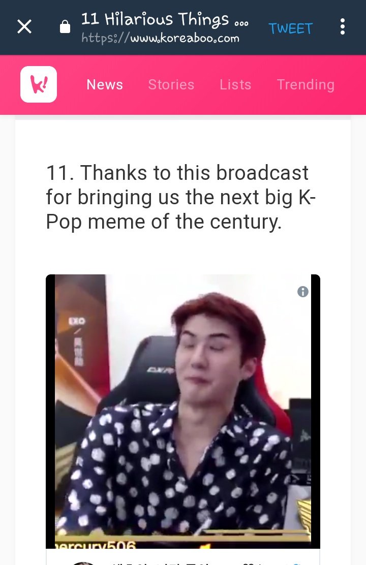 Koreaboos Tweet 11 Hilarious Things That Happened When EXO Sehun