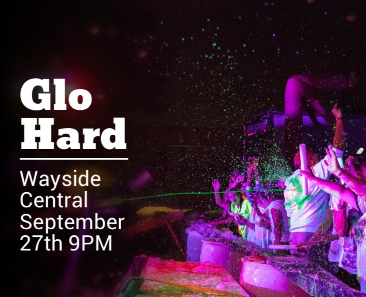 glohard_MI's tweet photo. Tickets for the #glohard #paint and #foamparty @WaysideCentral go on sales tomorrow at 10AM!! Limited number of $10 presales, get yours before they’re gone! Join the event  https://t.co/j4M3tYHOqy #cmu #rave #edmlife https://t.co/6NjgWfjTOS