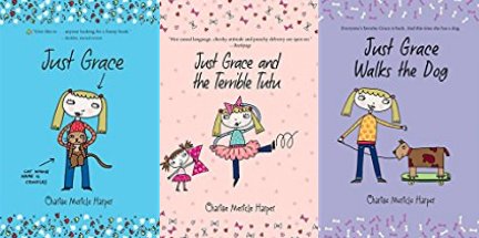 our 2 7-year twin reviewers just read all 12 Just Grace books by <a href="/ChariseHarper/">Charise Harper</a> published by <a href="/HMHCo/">HMH Education</a> (hint, we are all smiles over them: buff.ly/2Clj3Bh). next on our list? NEXT BEST JUNIOR CHEF by the same author. we. play. this. game. ALL THE TIME. 🙌