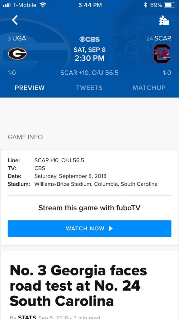 Picks4P's tweet photo. The Cocks always upset the big boys take them with the 10 #CollegeGameDay #CollegeFootball #football https://t.co/J9IAWkNvWf