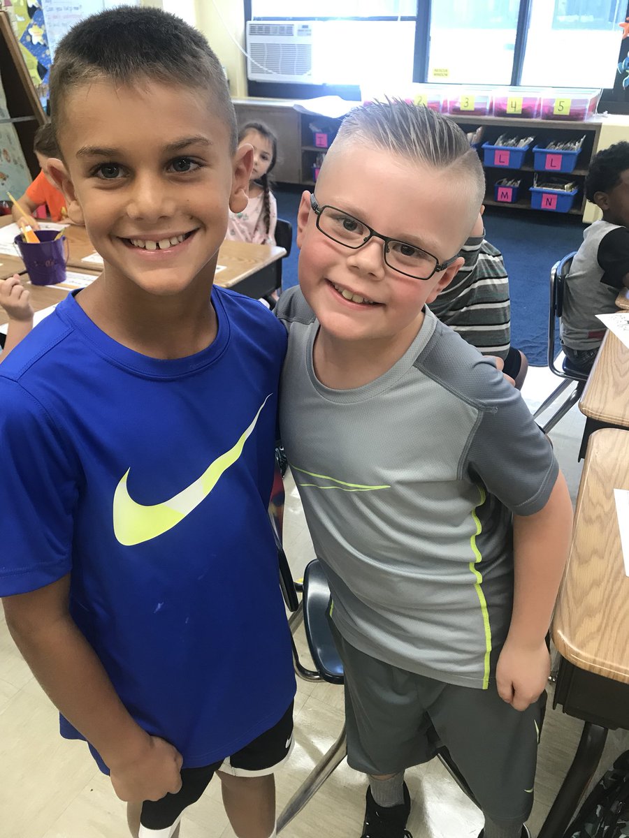 Im so proud of Nick , my student from last year who came in to check on his buddy Liam who is new to our school!  That’s what friends are for #dalerkind <a href="/WWP_Dalers/">WWP_Dalers</a>