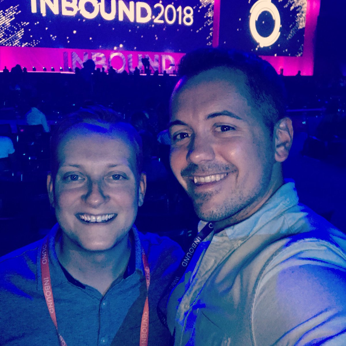 brk1701d's tweet photo. 2 dope kweens ready for @2DopeQueens at #INBOUND18 #inboundrocks https://t.co/ewliTtX8Do