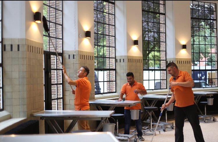 Tiger Team Schoonmaakdiensten is dat de gebruiker zijn werk kan uitvoeren in een frisse en hygiënische omgeving.