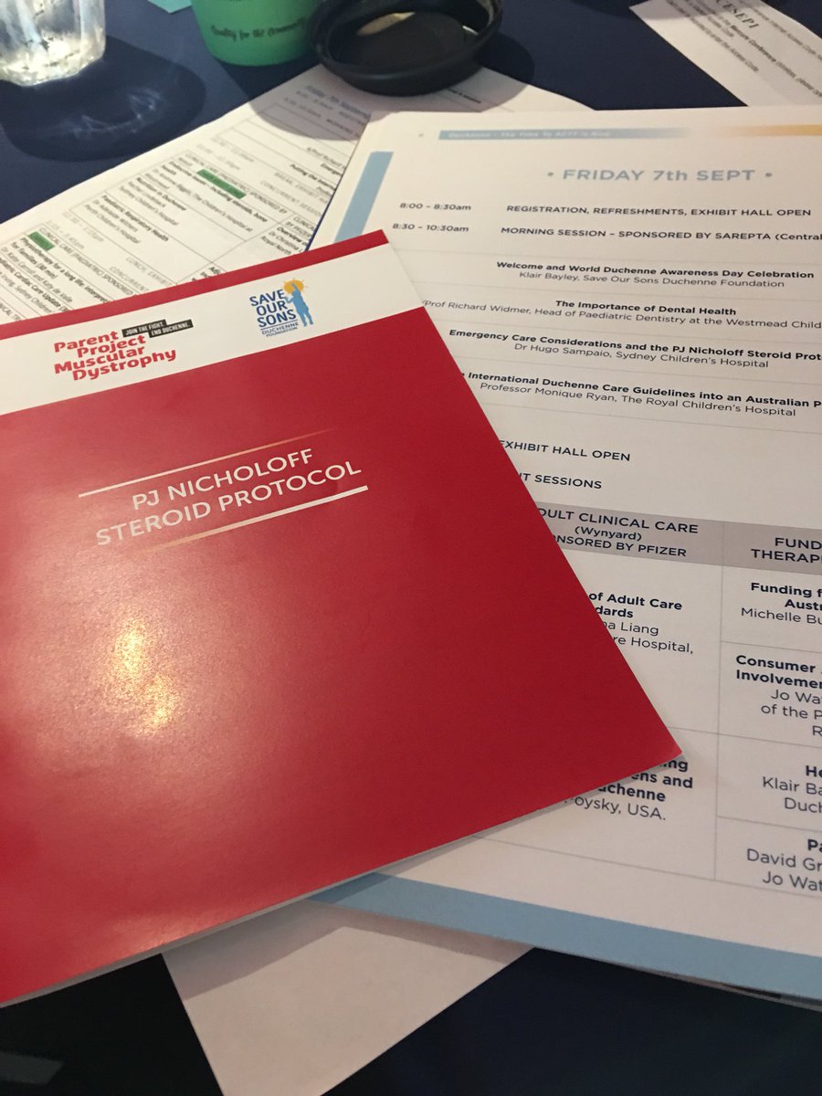 SaveOurSons's tweet photo. Emergency care considerations and the PJ Nicholoff steroid protocol session underway with Dr Hugo Sampaio from the Sydney Children’s Hospital #WDAD18 #sosduchennefoundation #hope #pjnicholoffsteroidprotocol #ACTT2018 https://t.co/ZBpTx6FuGs