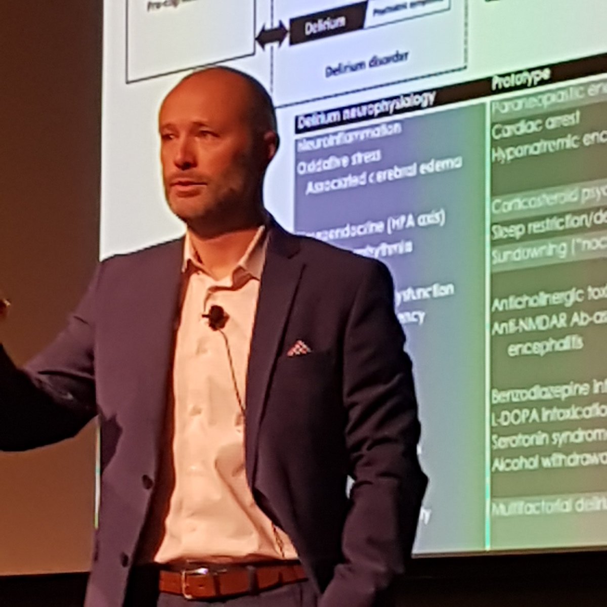#DECLARED2018 Noll Campbell keynote speaker opens day 2 : drugs for delirium are they ever a good idea?