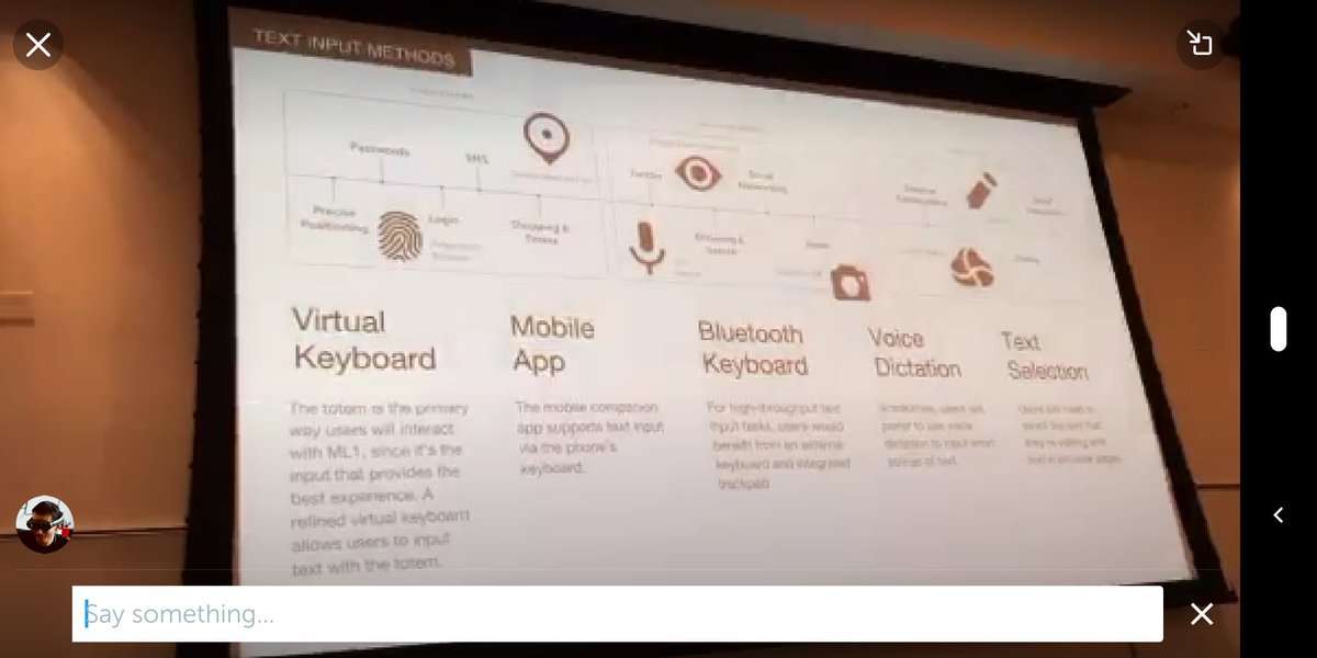 andres's tweet photo. @elezaun @JJCastilloVR @magicleap @slukas @tramirez89 solid talk!

.@magicleap ‘s #lordx AKA @timstutts @sannabh at @IxDA_Miami @UMInteractive @soflatech https://t.co/lwS7vZZU6f
