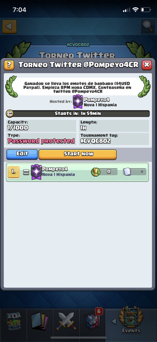 Sorpresa! 100RTs y doy contraseña 🤩