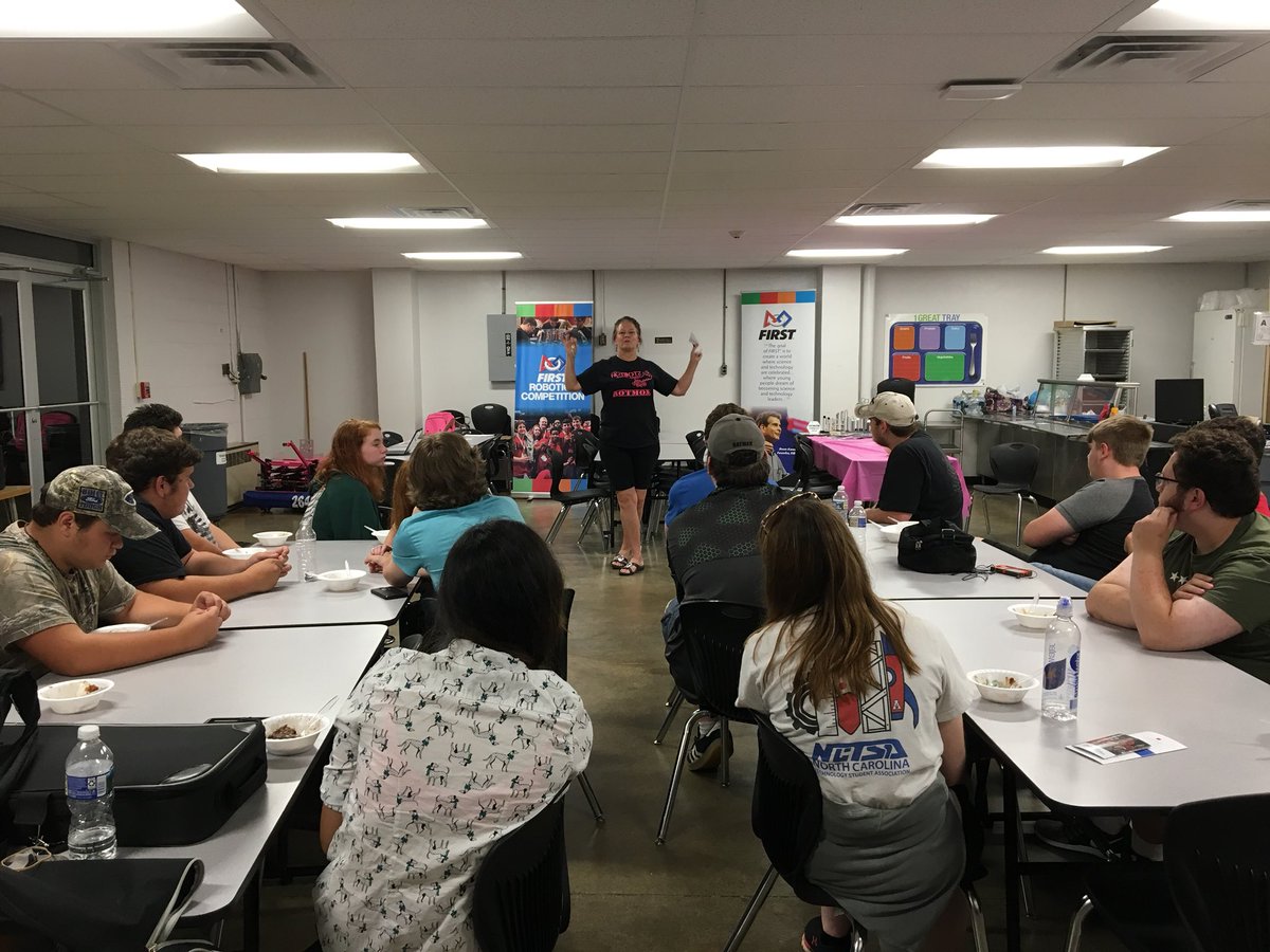 Great turn out for team recruitment ice cream social <a href="/hotbotz2640/">HOTBOTZ</a> #firstinspires #morethanrobots