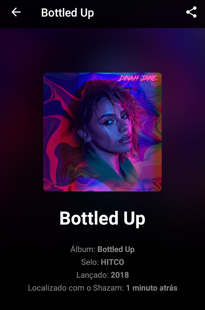djhmajesty's tweet photo. A MÚSICA DA DINAH JÁ APARECE NO SHAZAM ELA TÁ CHEGANDO GALERAAAA 
#DinahJaneIsComing https://t.co/JeqOOGO2Hz