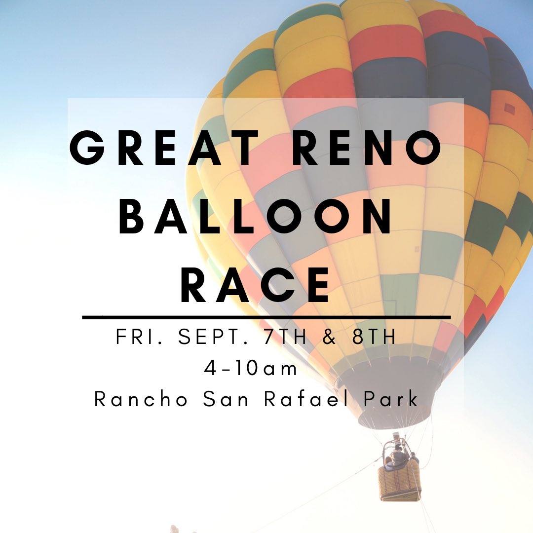 The Great Reno Balloon Race is right around the corner! The races are set to begin tomorrow (9/7) morning until Saturday (9/8). You can meet your RA’s and other residents in the Mezz at 5:10am on Saturday to walk together as one big pack! Hope to see you there!