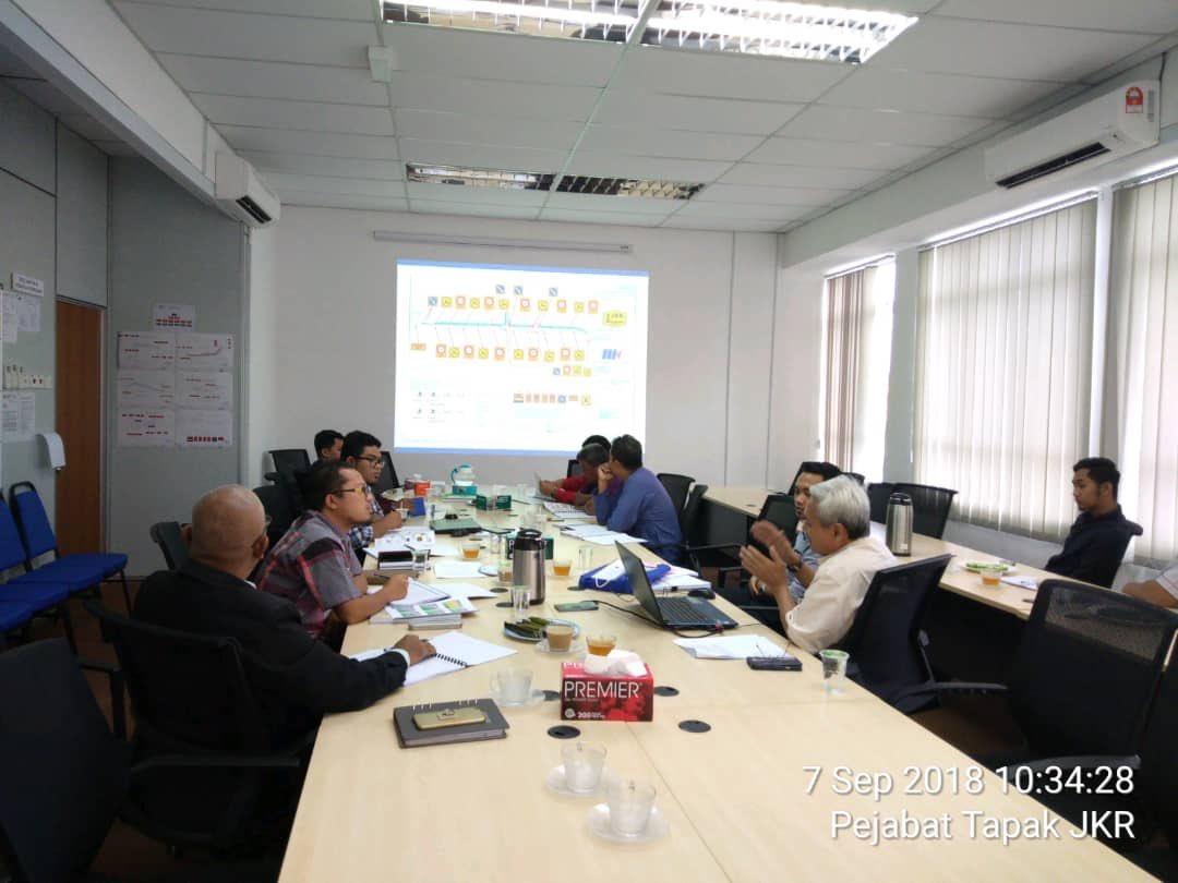 Pembentangan Laporan 
Audit Keselamatan Jalan Peringkat Pembinaan Stage 4 Part 1 di Pejabat Tapak Projek FR10, Bera Pahang. <a href="/HasmiJkr/">Hasmi Ahmad</a> <a href="/BpptimurCjJkr/">BPPTIMUR CJ JKR</a> <a href="/azamdin212/">Azam</a> @PengarahPKJJ
