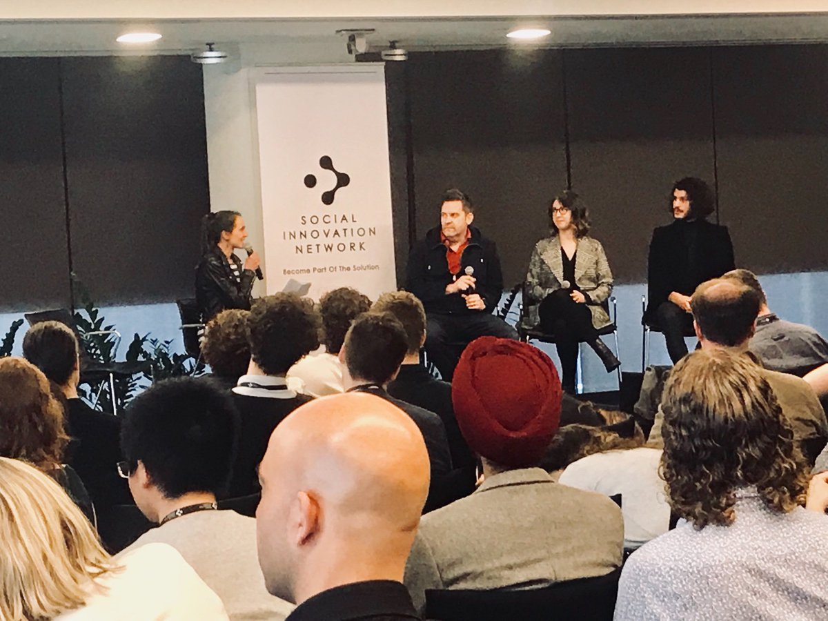 auSINetwork's tweet photo. Afternoon panel: Social Media for Social Good... Not just Human Centred Design, also Human Centred Marketing and messaging. #SItech2018 https://t.co/ZtRcZYeTQD