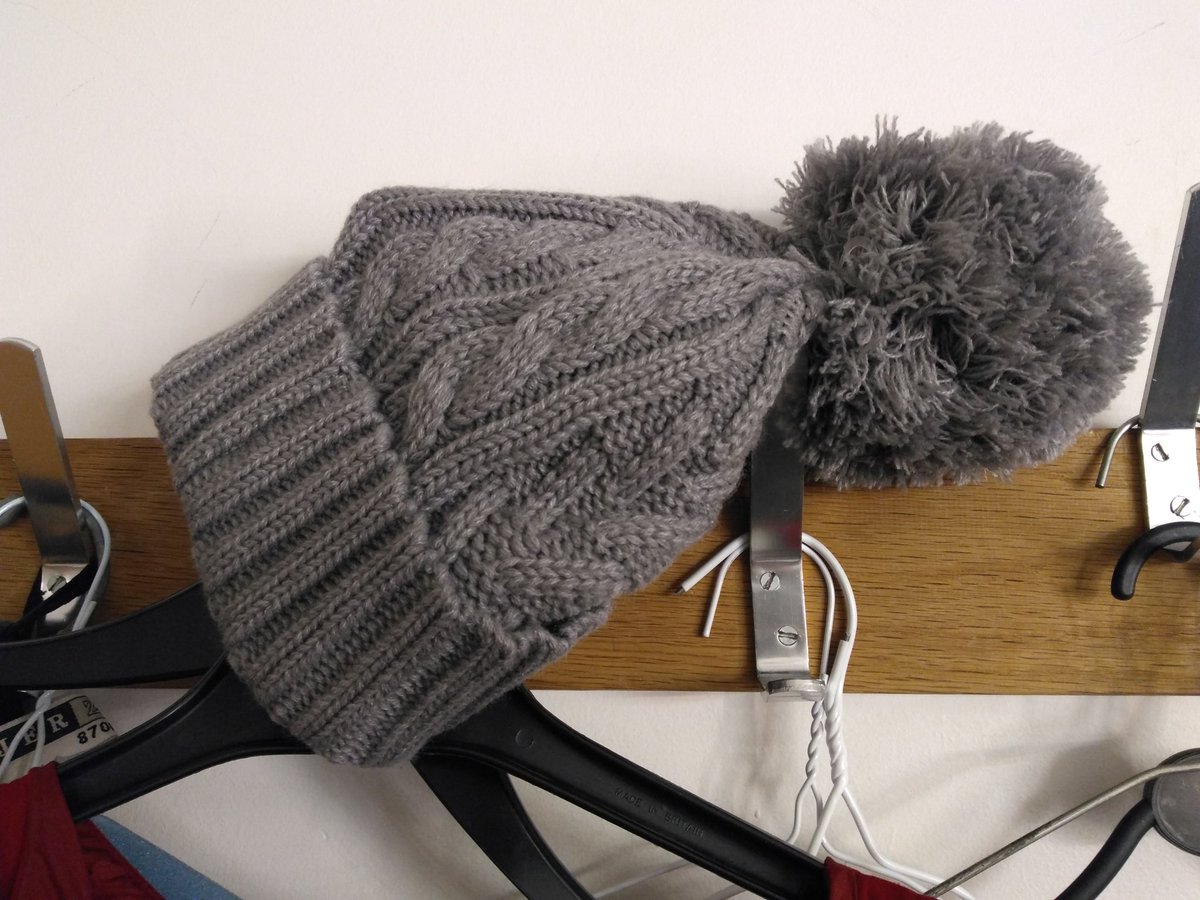 Saw this in dressing room this morning!! <a href="/hannahmeredith/">Hannah Meredith</a> You're going to need it too this morning. Brrrr! It's chilly out there. It's a drier and brighter day in store though. Just a few isolated showers to dodge this morning. 17C.