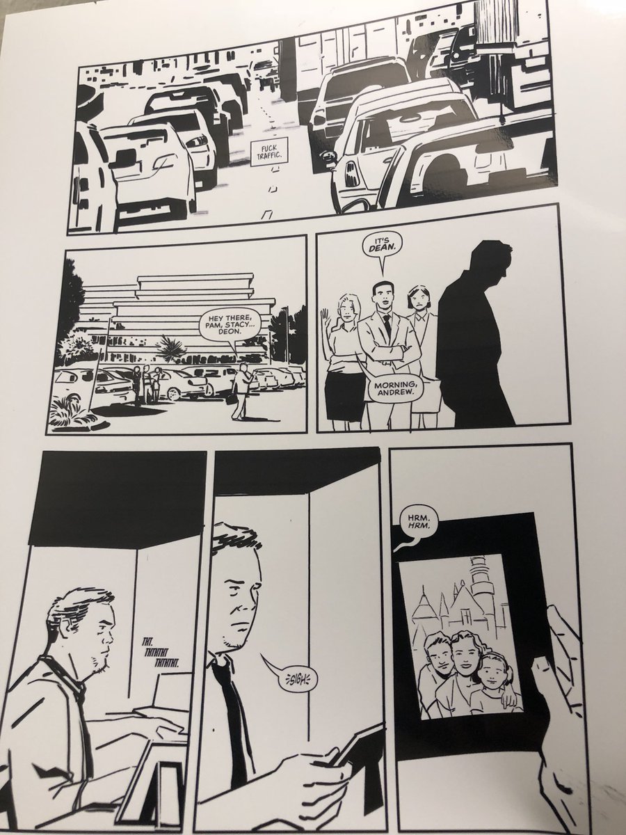 ElOzymandias's tweet photo. @marco949 your page from 33 is looking GOOD on photo paper! I have to put it this up on wall ASAP. Also, @CommentAiry is killing it like usual!#makingcomics #makingmasterpieces #blessed!!! https://t.co/ssPq7zOwqP