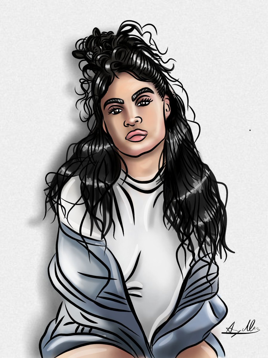 angelloart's tweet photo. JESSIE REYEZ
#art
 
#arte
 
#sketch
 
#drawing
 
#draw
 
#illustration
 
#beauty
 
#beautiful
 
#amazing
 
#eyes
 
#SINGER
 
#hair
 
@Jessiereyez I admire u Jessie ❤️
 •2018. https://t.co/dGsO2y7Jdk
