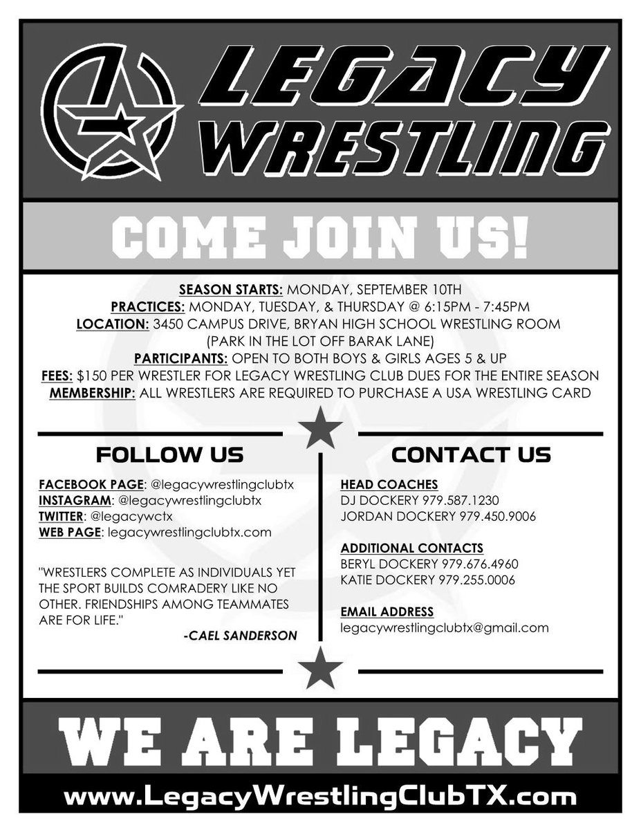 BHSAdvisors's tweet photo. Calling all wrestlers! Check out this program that our very own Coach Zito helped set up! @LaneBuban @bhsnorseman https://t.co/NK0M7Pa2n2