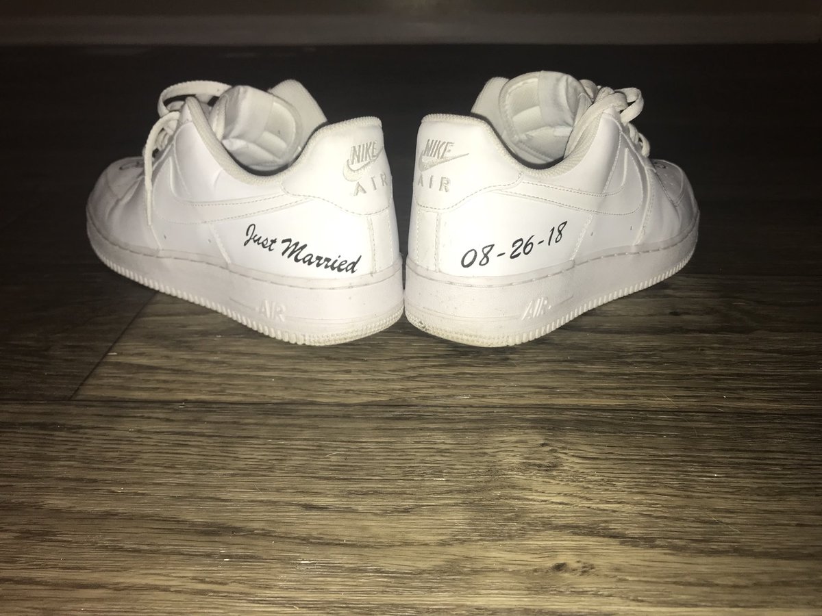 worktoon's tweet photo. Made these for the day after my wedding, something simple yet means a lot to me #WorkTheCustom #WorksWorkShop https://t.co/HRbJlpaBxj