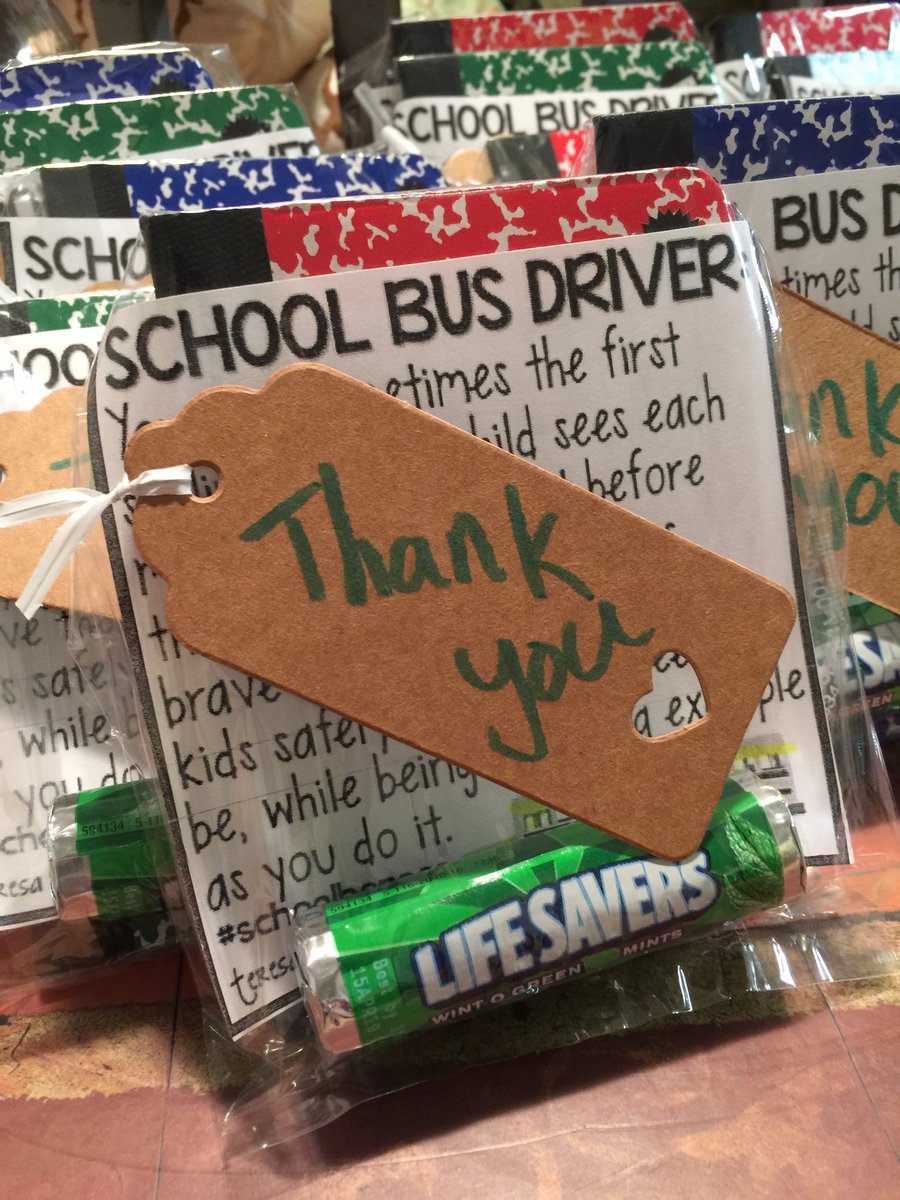 A little something for our Chalkley Bus Drivers! #WeRUNAsOne