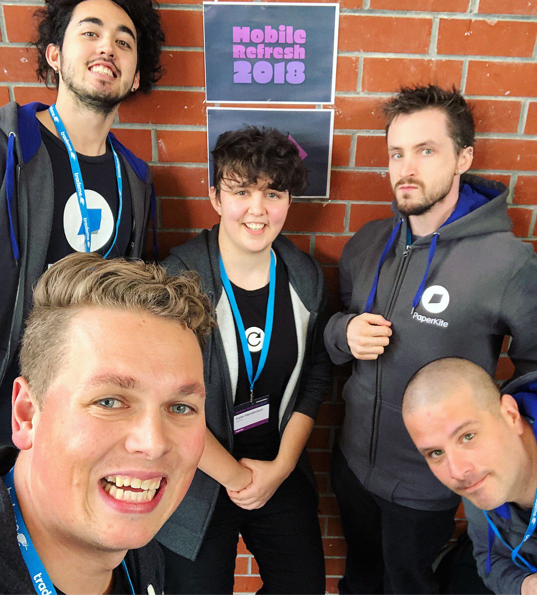paperkiteltd's tweet image. Some of the team repping PK at #MobileRefresh today! Shout out to @mistyepd for being an awesome organiser! We so proud of you!