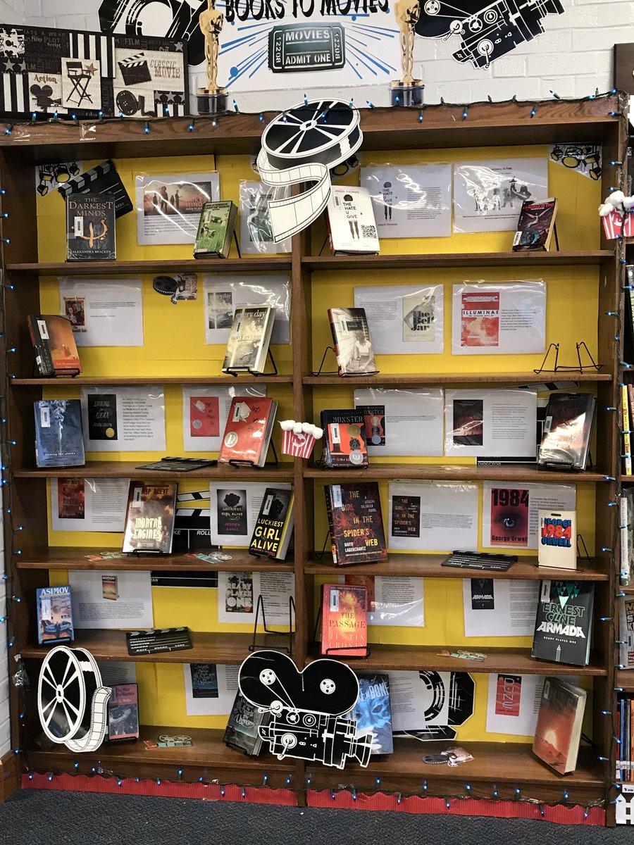 New books in the library and updated Books to Film section. Read the book before the movie release!