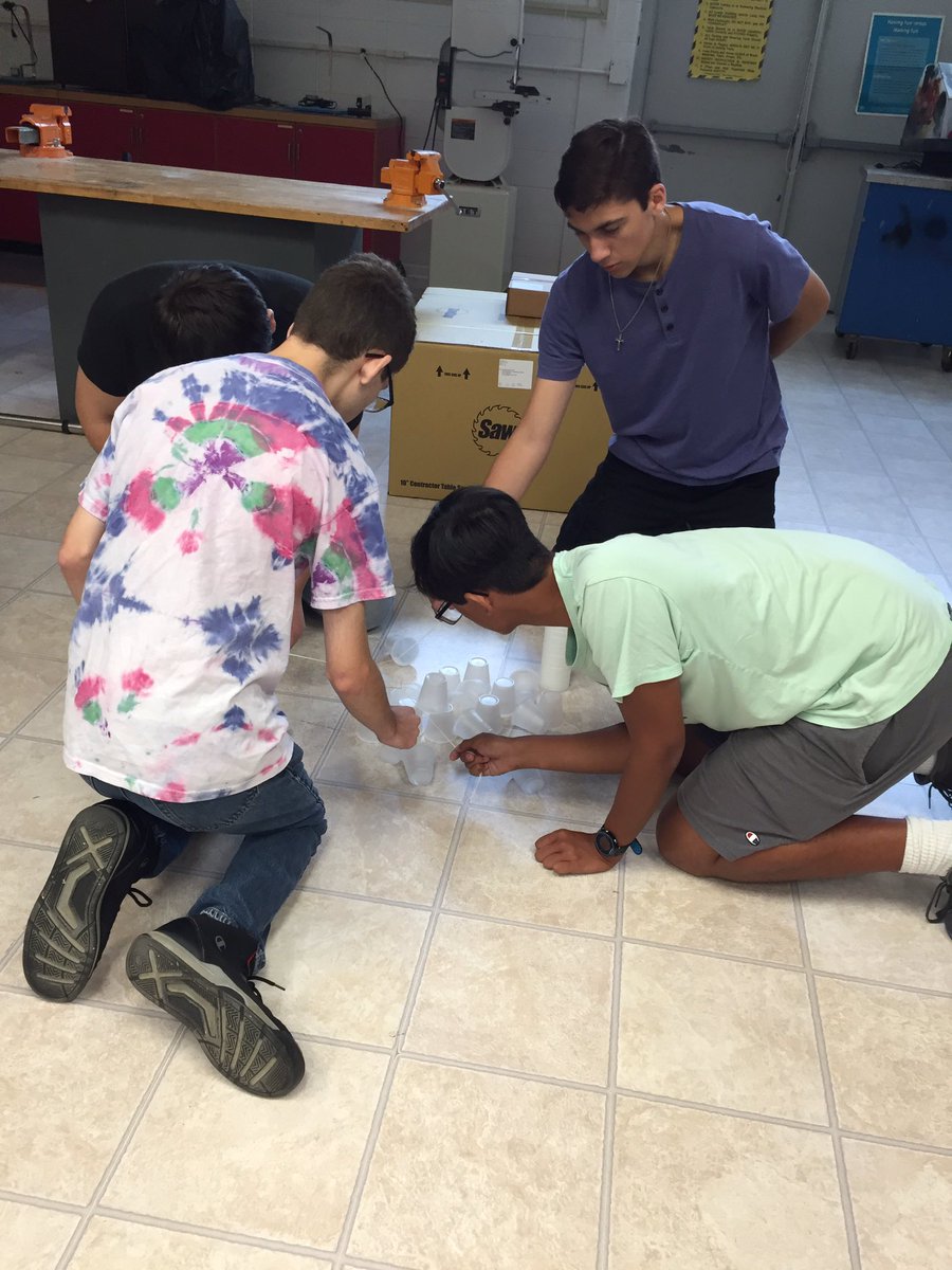 SherryRoses's tweet photo. CTE icebreaker using teamwork, communication and creativity @BravermanHHS #CTE #theRegional #HHSSRET https://t.co/ZCtu1rOFwh