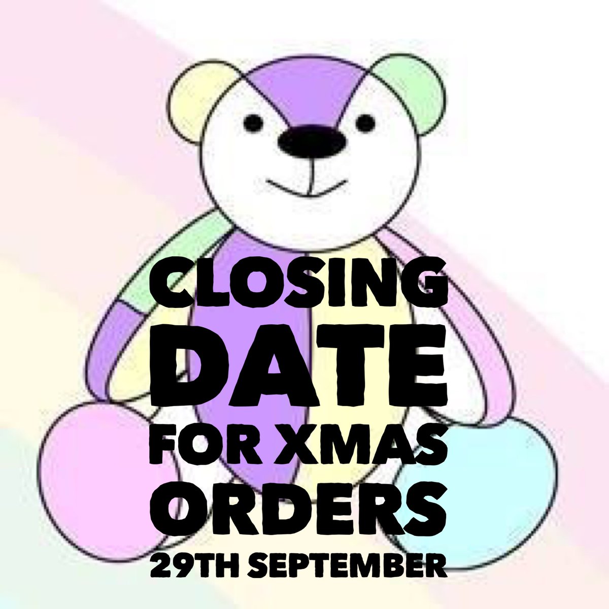 MemoryBearsNI's tweet photo. Order your Keepsake before 29th September to ensure you receive it back before Christmas 🎄 😋 https://t.co/GaYVLV9ak2