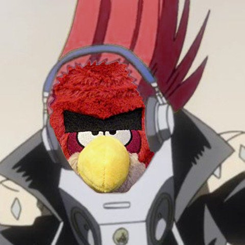 teammsobsidiana's tweet photo. The screaming teacher. #JMSO #MHA #bokunohero #angrybirds #Memes #anime https://t.co/WTPrTlpELO