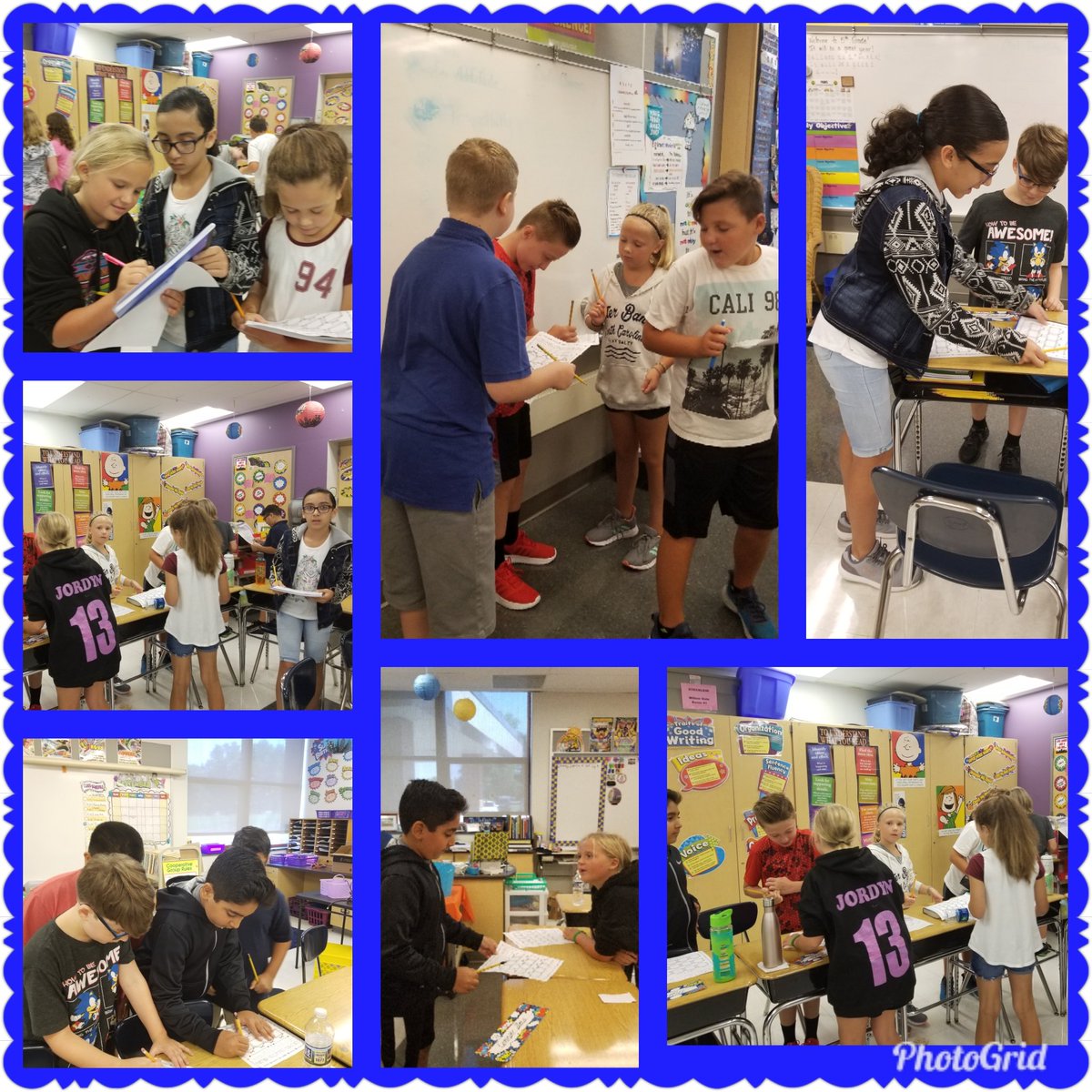 miss_stecklein's tweet photo. 5th grade working cooperatively & making classmate connections! #pumapride #WDrocks https://t.co/dxUFECUvOT