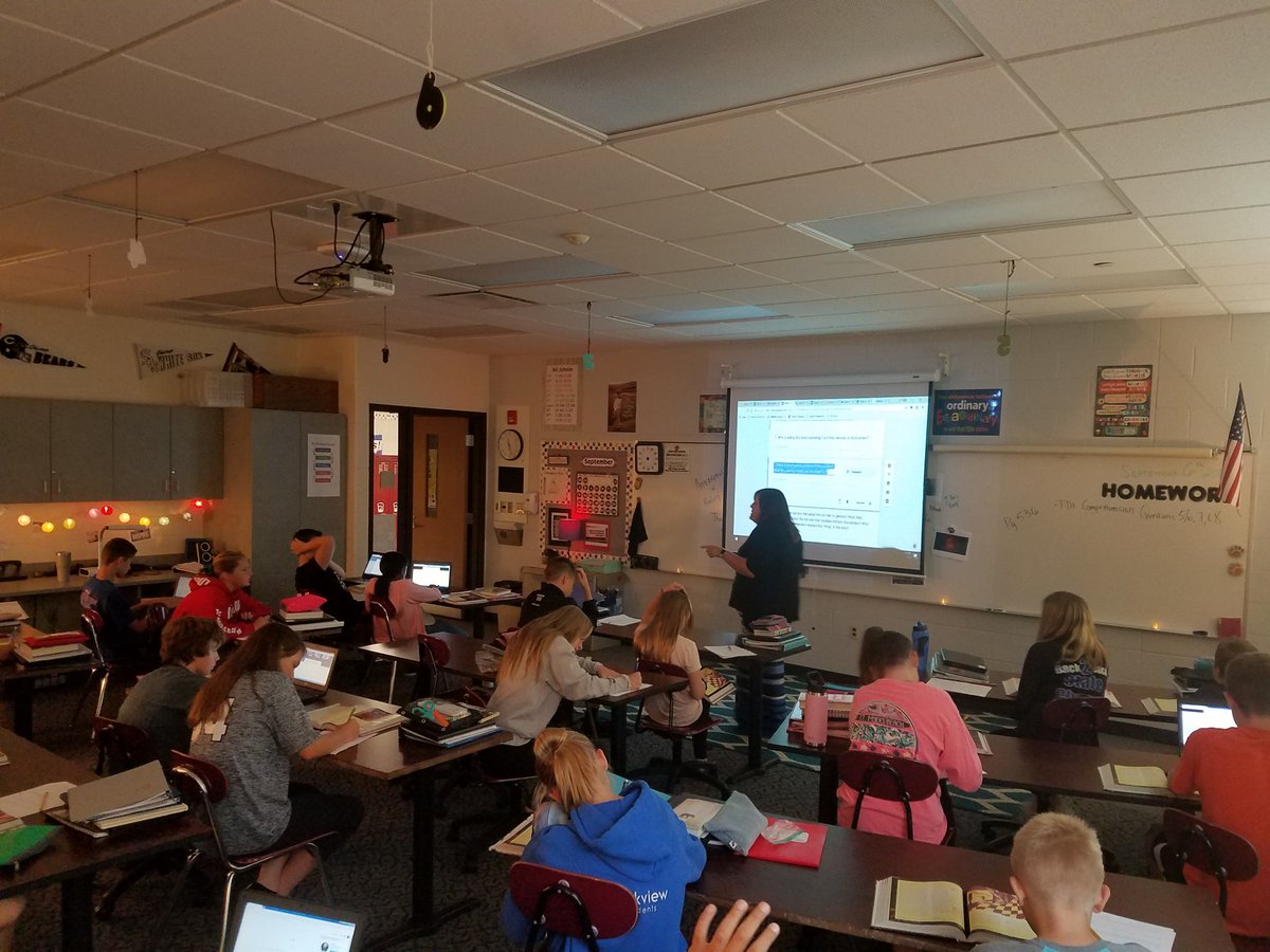 ShapeYOUNGminds's tweet photo. Calling all ELA teachers! Read your next short story with this: Booktrack. 8th graders EXPERIENCED "The Tell Tale Heart" to the soundtrack of spooky music and startling sound effects. #HCMStigers https://t.co/oG3oYM3Yuk
