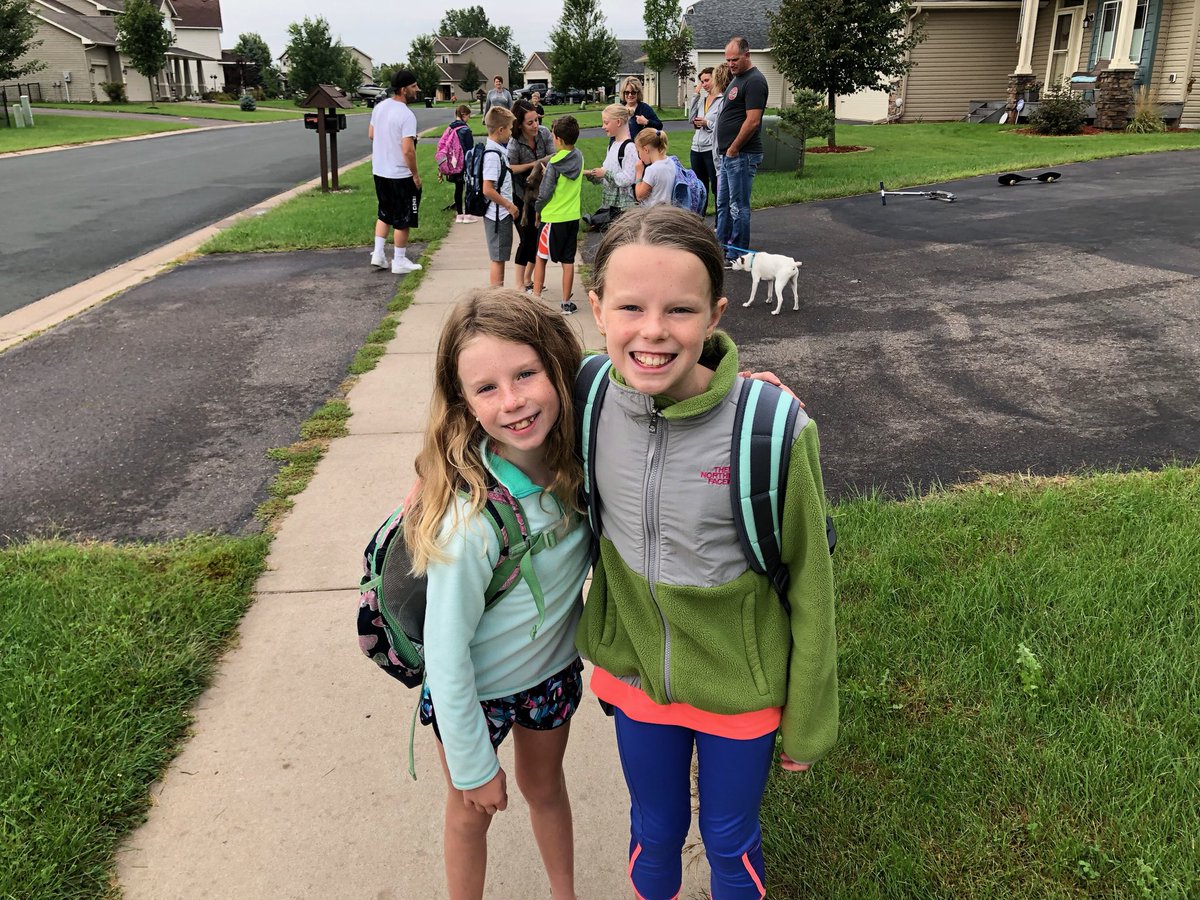 jmsteffensmeier's tweet photo. #backtoschoolbears H is excited to be the oldest @HugoOnekaElem and be a patrol @isd624 https://t.co/fOpeN3LFaf