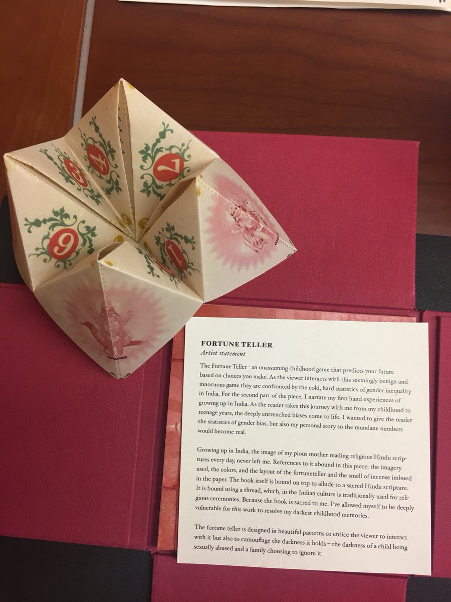 Things aren’t as they seem with atrocity in the archives. #thefortuneteller #genderinequality <a href="/EthicsUtsa/">UTSA Graduate Ethics</a> #utsa