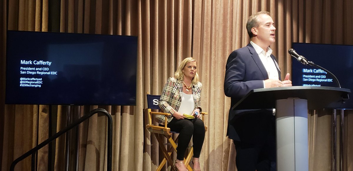 HildaEsq's tweet photo. One @Markcaffertysd speaking on the benefits of having such a well-known global brand @SonyElectronics in our region. Excited to be visiting Sony's home country this November. #SDinJapan #NowYouKnowSony https://t.co/Wejk9lwRsx