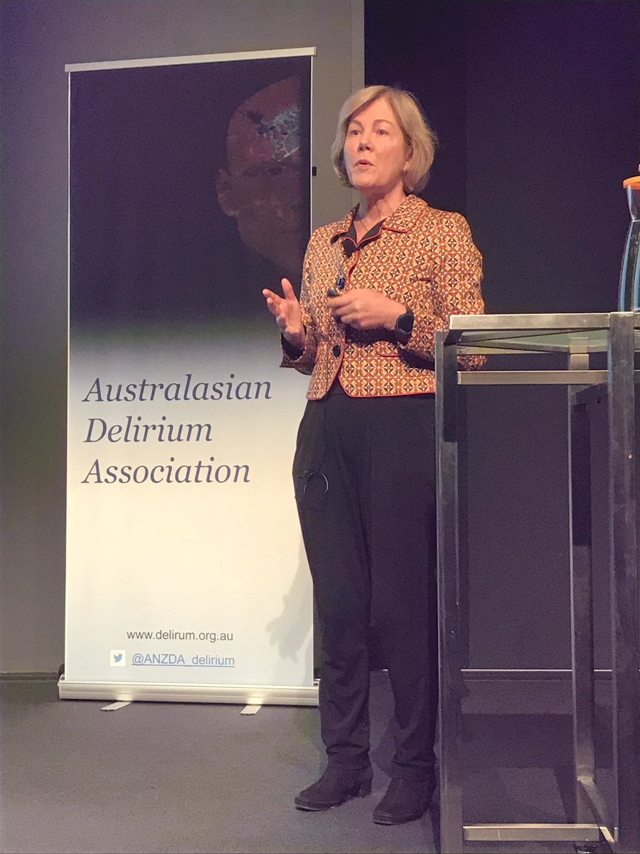 Anne Cumming from <a href="/ACSQHC/">ACSQHC</a> explains the Caring for Cognitive Impairment Campaign to improve care for patients with #Delirium <a href="/ANZDA_delirium/">AustralasianDelirium</a> #DECALARED2018