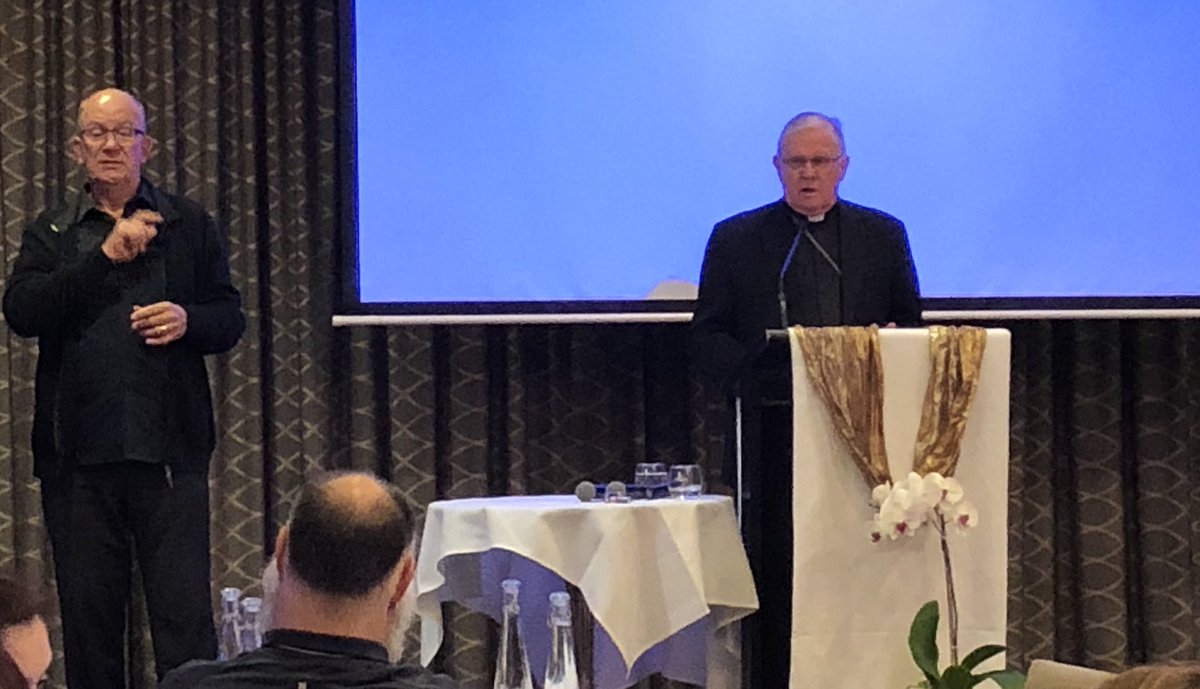 acmmcarrett's tweet photo. “The whole Church in this country is being called to  a ‘Communications conversion’ “ Jesus: Our Source of Trust + Hope. @ArchbishopMark Aust Catholic Communications Congress @ACBC1 @BneArchdiocese  #cathcomms2018 https://t.co/GoeMOEogLZ