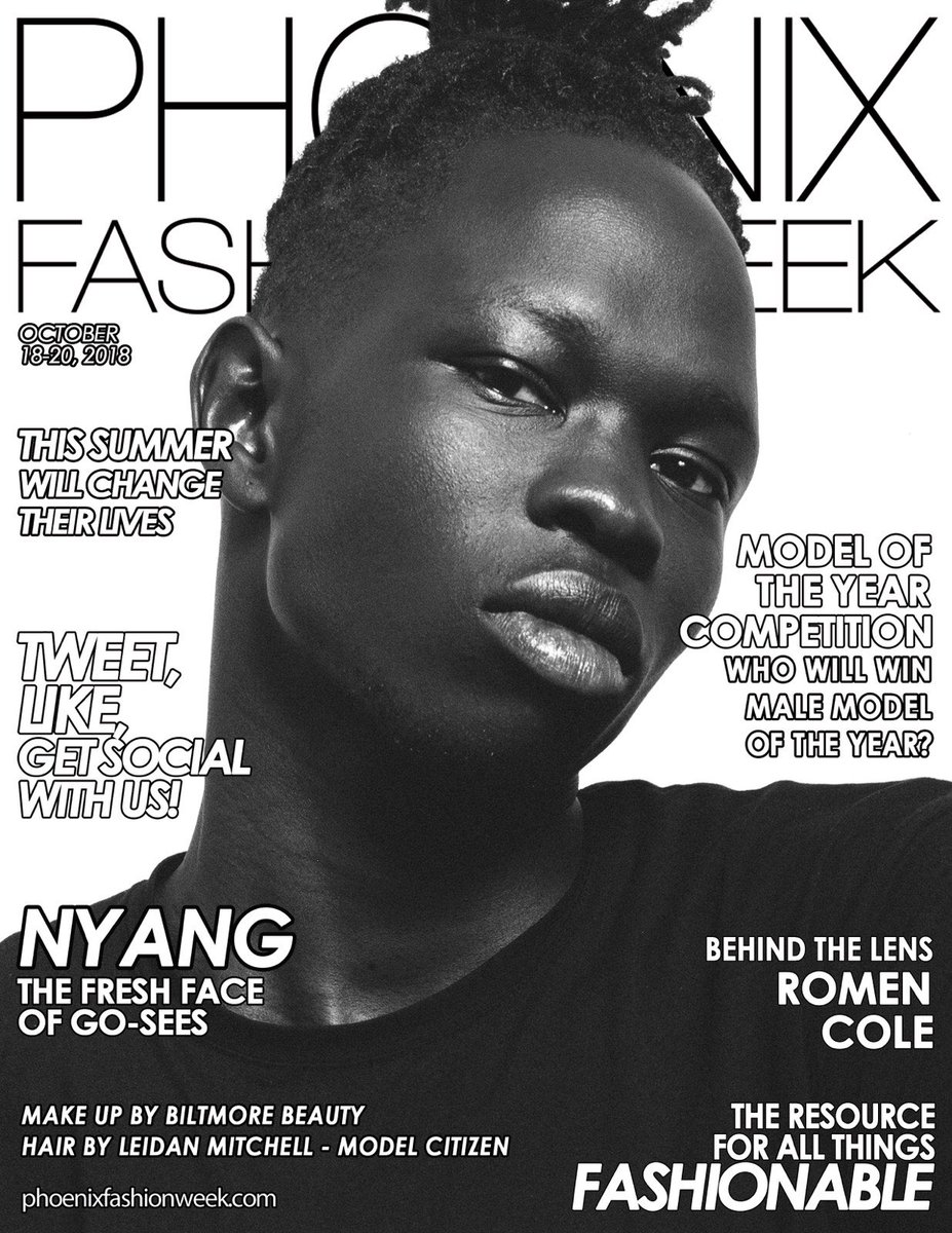 PHXFashionWeek's tweet photo. {Model of the Year} CONGRATULATIONS to models 
N Y A N G   + C H E L S E Y ! 

The #phxfwtop40 models participated in their 4th Challenge the “Go-See Interview Challenge’ with The Agency Arizona team! The Agency Arizona! https://t.co/svnGTMwykY