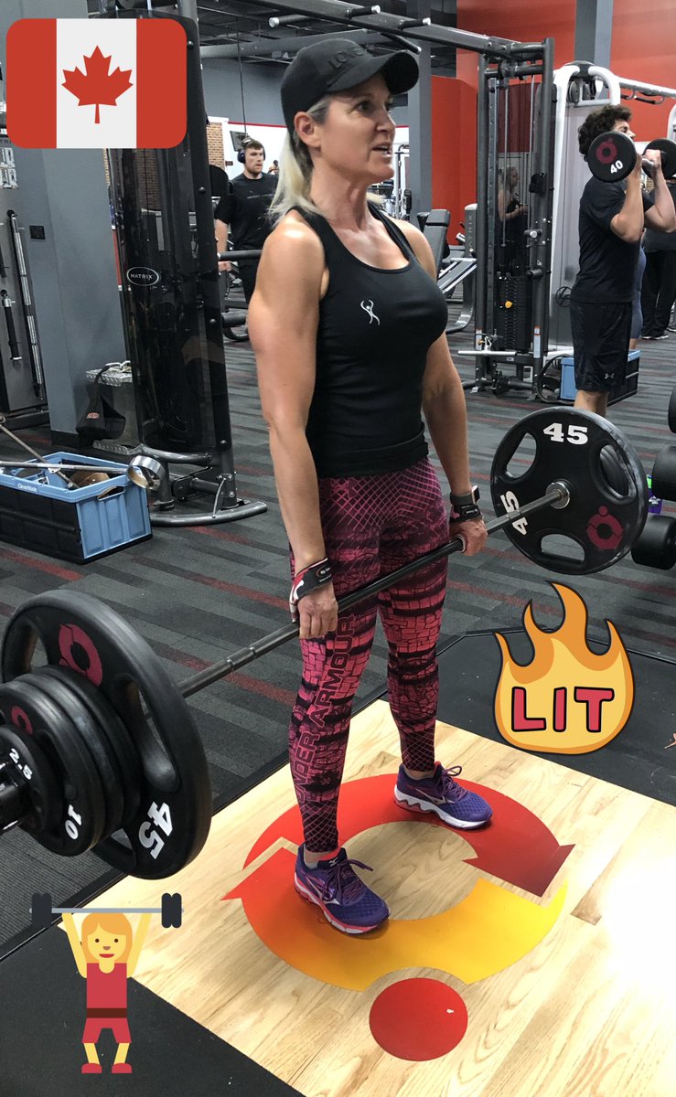 AdinaRainbird's tweet photo. Great day - started with a killer #back #soloworkout - secured tickets for MNF @Lions vs @nyjets - ended with a 2nd #deadlifts #upperbody assault #buddyworkout with my gf Shannon #girlswholift #girlswithmuscles #strongissexy💋#BeHappy #neverstatisfied #fitMom https://t.co/HJ8A96bSLU