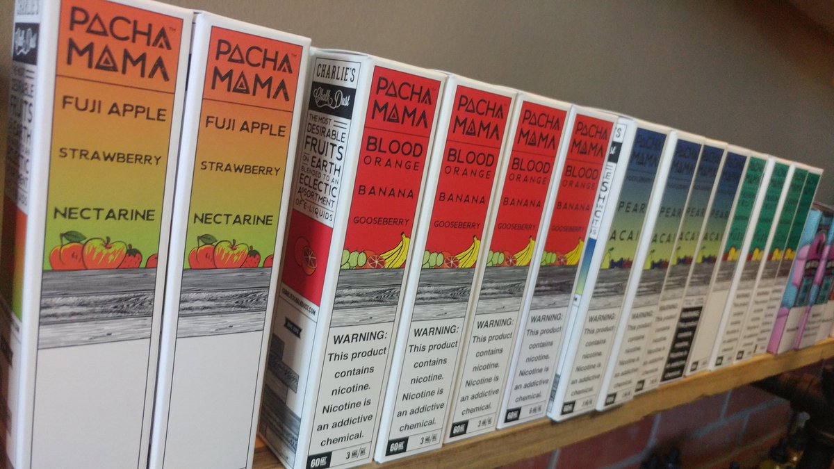 VVVapes's tweet photo. Huge restock of that delicious @vapepachamama come on down!
#vape #vape💨 #vapetricks #vapenation. #vapehard #vicsviciousvapes #viciousfam #vapestyle #vapestyles #hardcorevaping #subohm #subohmlife #calivapes #calivapors #girlswhovape #guyswhovape #trashtheash #notblowingsmoke https://t.co/HtGvzrCtiF