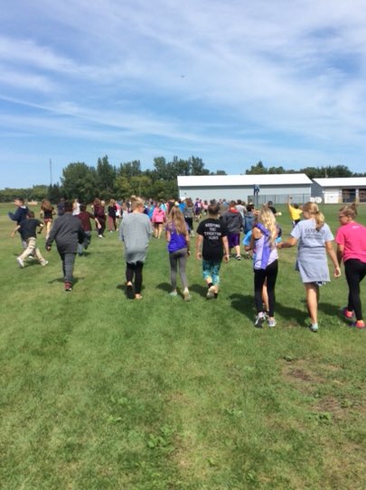 Yesterday we launched our 5th &amp; 6th grade mile club at recess. After one day 96.75 miles were logged!   Can’t wait to see how many miles they will log by the end of the year. <a href="/BBEschools/">BBE Public Schools</a>