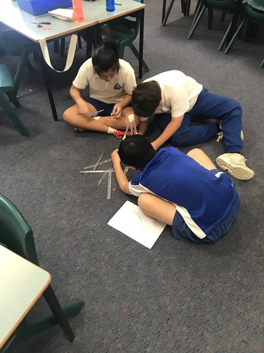 Begging to be involved but my Ss don’t need me... not when they have each other #stem #ssps #s3p2018 #sd1 #teamwork <a href="/StrathfieldSPS/">Strathfield South PS</a>