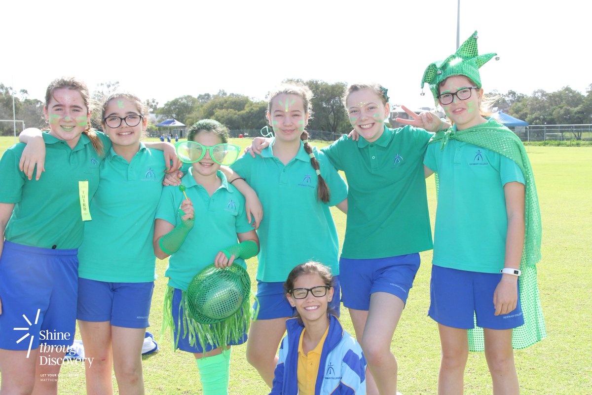 NewmanCollegeWA's tweet photo. Excellent to see so many students showing their #FactionSpirit today! #Celebrate
#shinethroughdiscovery #AthleticsCarnival #Sportsmanship #newmancollegesport @mitchxtgt @KWarchomij https://t.co/othoPeZRtf