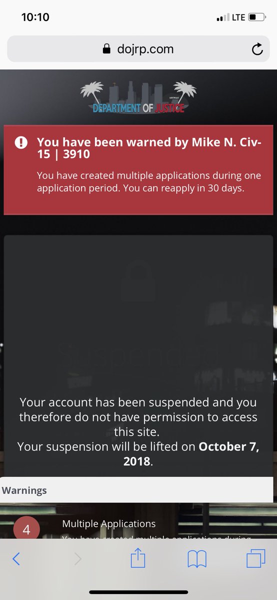 Veriii_US's tweet photo. @LTLICKME see how fast you can get banned from these guys GO!!!! Them police officers that play games are not to happy with me sad https://t.co/tH38sTyAjM