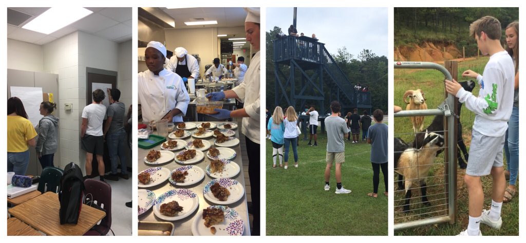 Ganae_Gaines's tweet image. True Leaders of Their Own Learning @MoodyBlueDevils @sccboe 
We’ve got History gallery walks, Culinary dish samples, Earth/Space rocket launches, and Ag farm visits ALL IN ONE BLOCK. #ComeGetYouSome
#GoldStandard #oneway
